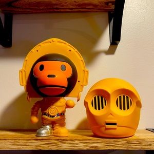 A Bathing Ape VCD C-3PO (TM) Baby Milo Medicom Toy